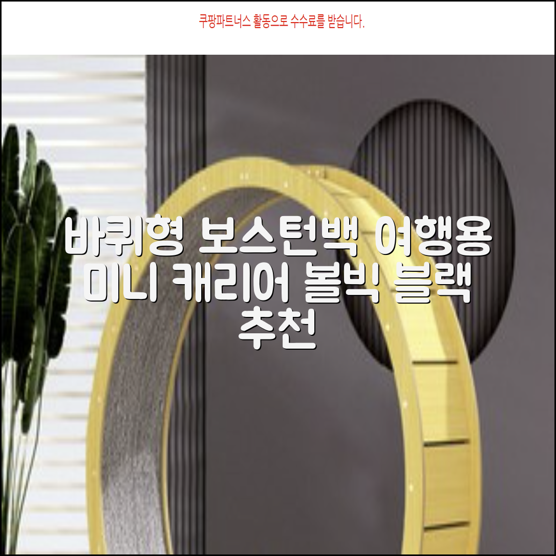 볼빅 바퀴형 골프 보스턴백 가방 VBBPBB 남성 여성 여행용 미니 기내 캐리어, 블랙 추천 리뷰